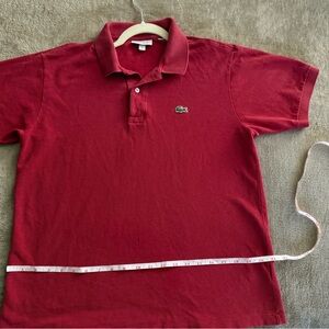 Lacoste Vibrant Red Polo